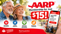 Sign Up for AARP for $15, AARP membership offer USA, AARP sign-up offer, AARP membership benefits, AARP membership cost