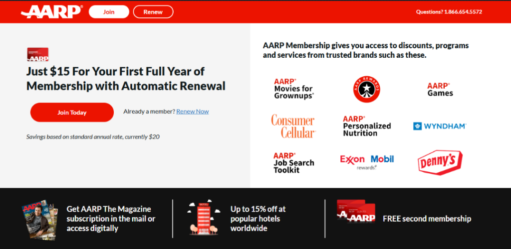 Sign Up for AARP for $15, AARP membership offer USA, AARP sign-up offer, AARP membership benefits, AARP membership cost