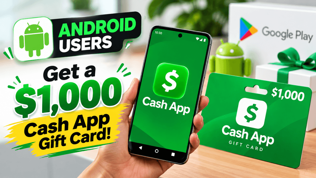 Win $1000 on CashApp